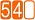 Fly540 logo