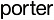 Porter Airlines Inc. logo